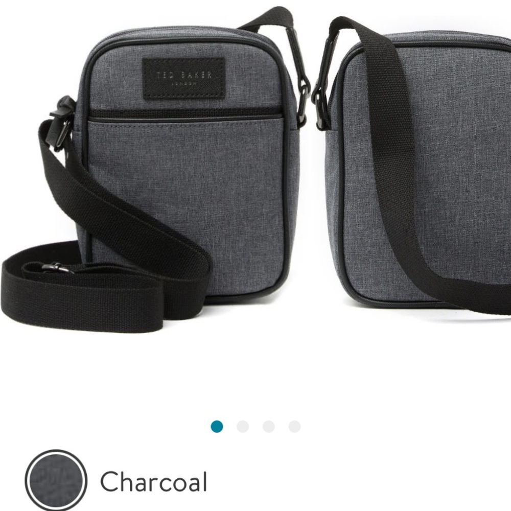 Ted Baker Charcoal Crossbody Bag